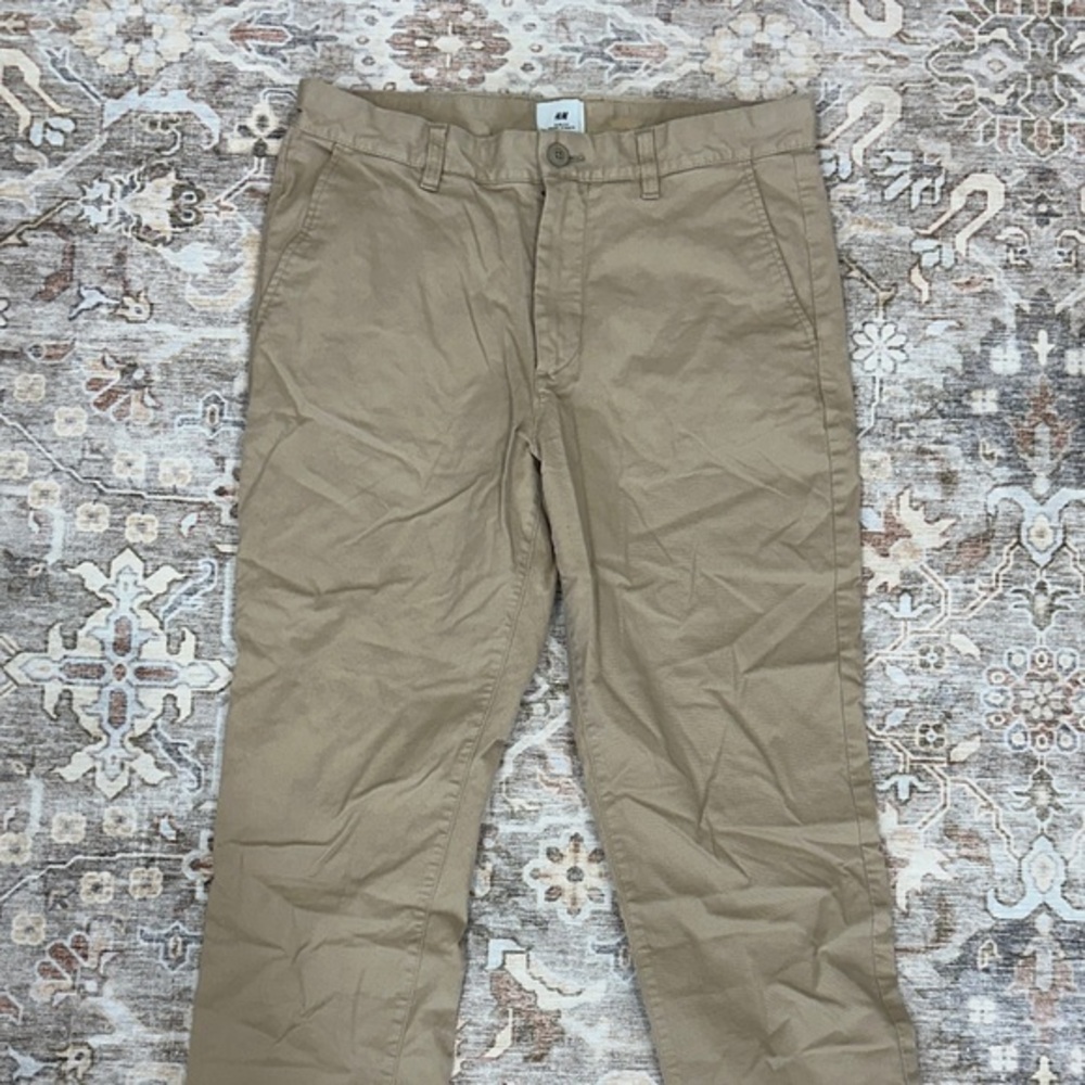 H&M Men's Khaki Chinos